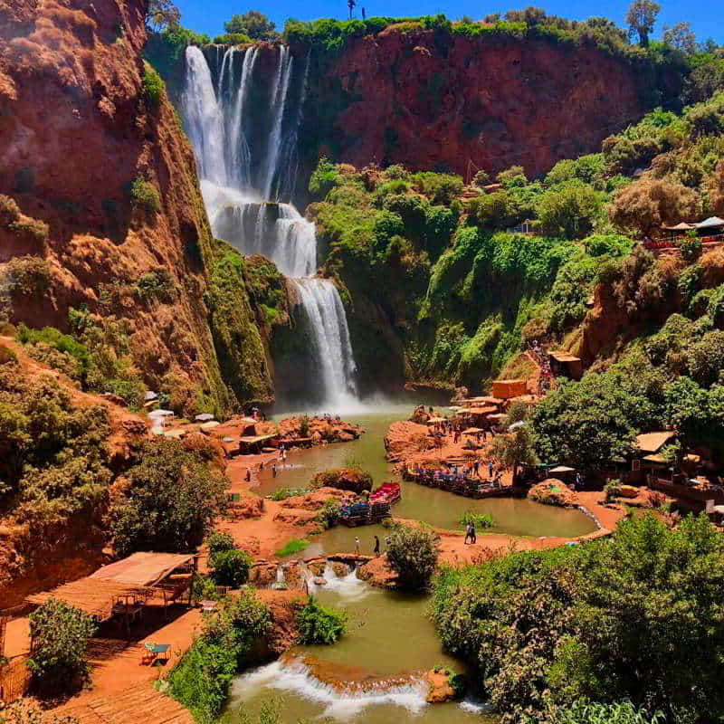 Ouzoud waterfalls day trip from Marrakech